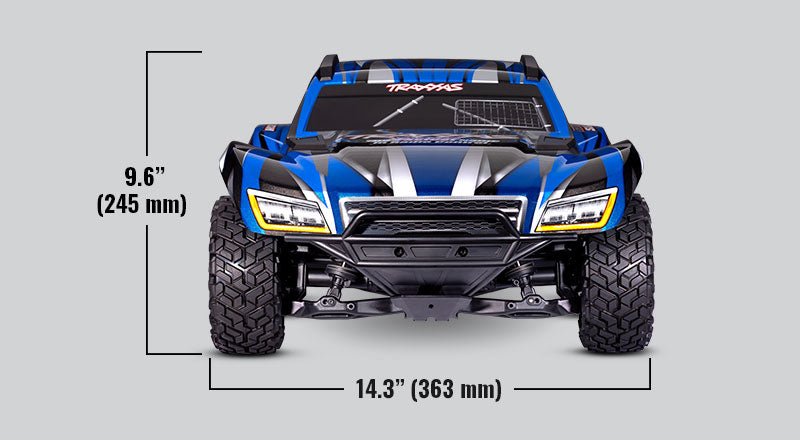 Traxxas Maxx Slash 6S 1/10 RTR 4X4 Brushless Short Course Truck (Blue) w/TQi 2.4GHz Radio & Link Module