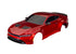 Traxxas Body Ford Mustang Clipless Complete Red