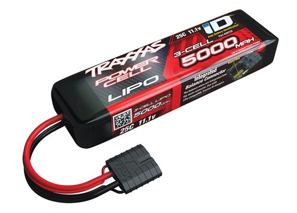 Traxxas 3S "Power Cell" 25C LiPo Battery w/iD Traxxas Connector (11.1V/5000mAh)