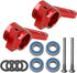 PROTONRC Traxxas Slash 2WD Rustler Stampede Bandit  1/10 Aluminum Front Steering Knuckles Set(with Bearings) - Red