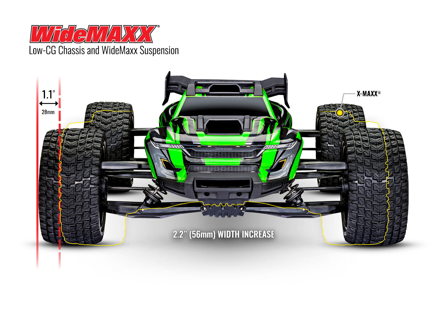 Traxxas XRT 8S Extreme 4WD Brushless RTR Race Monster Truck (Green) w/TQi 2.4GHz Radio & TSM