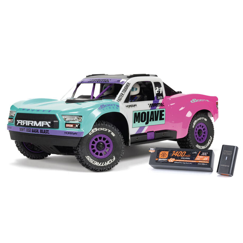 Arrma Mojave Grom 223S BLX 1/18 Brushless RTR 4WD Desert Truck w/SLT2 2.4GHz Radio, DSC, Battery & Charger Included