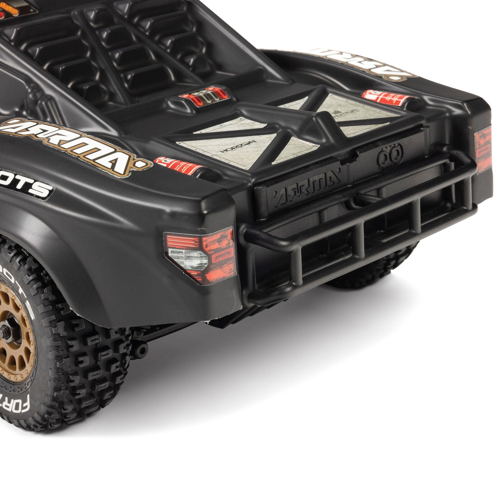 Arrma Mojave Grom 223S BLX 1/18 Brushless RTR 4WD Desert Truck (Black) w/SLT2 2.4GHz Radio & DSC