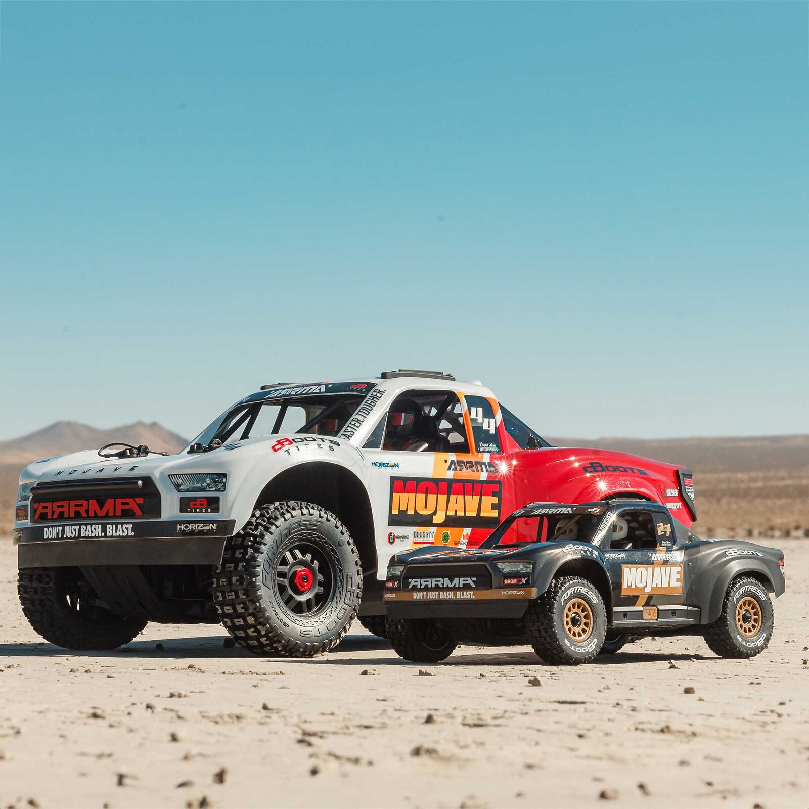 Arrma Mojave Grom 223S BLX 1/18 Brushless RTR 4WD Desert Truck (Black) w/SLT2 2.4GHz Radio & DSC