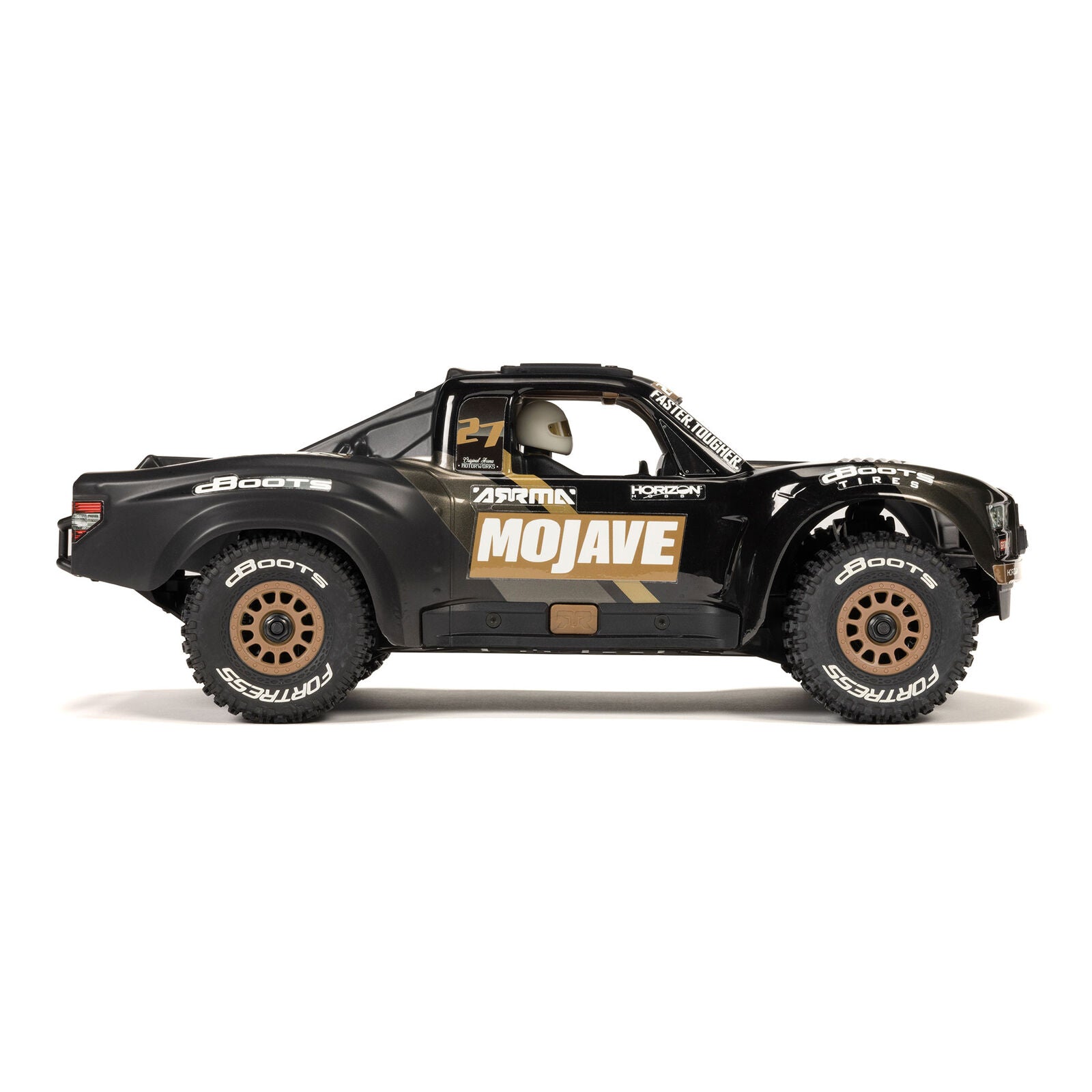 Arrma Mojave Grom 223S BLX 1/18 Brushless RTR 4WD Desert Truck (Black) w/SLT2 2.4GHz Radio & DSC