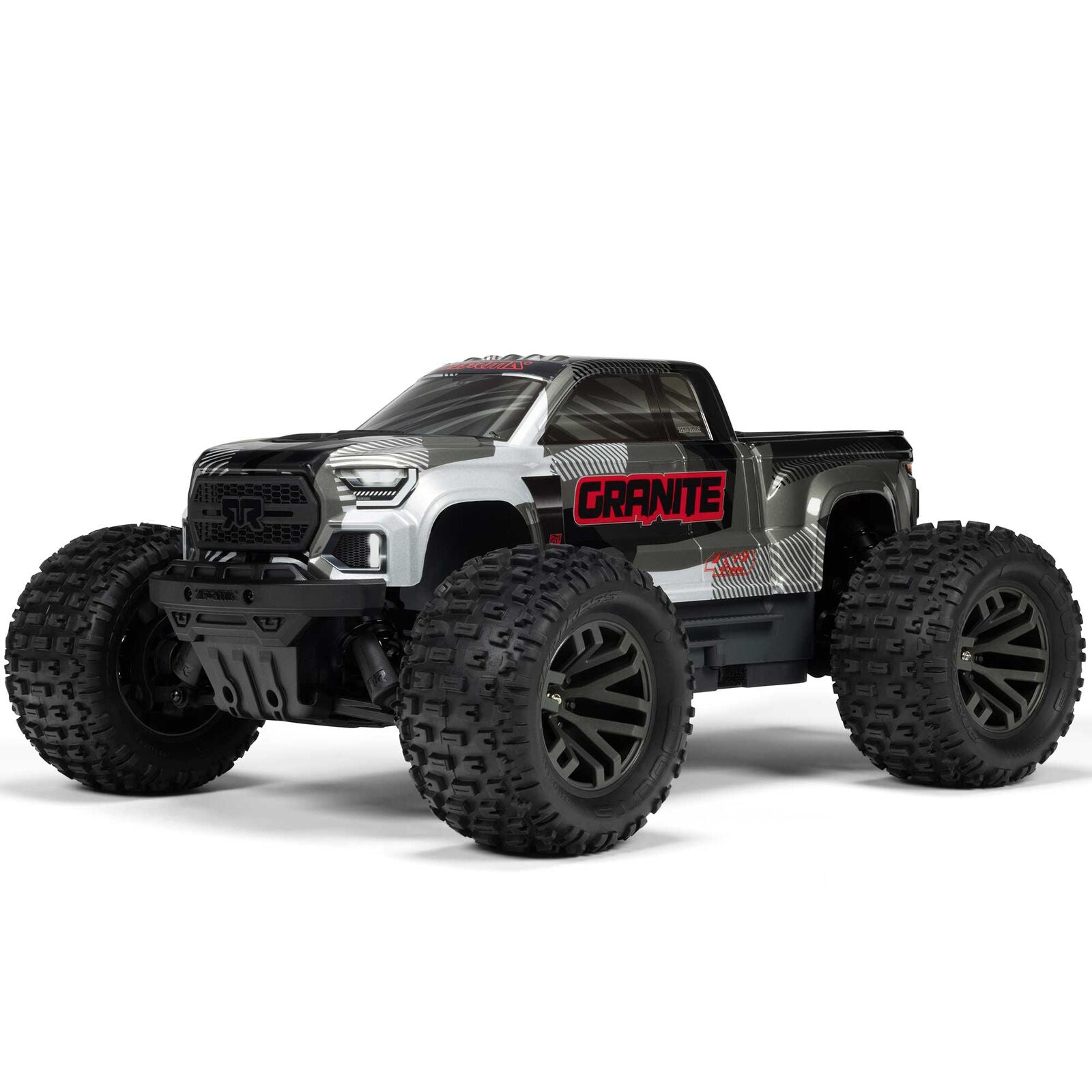 Arrma Granite 4x4 V4 223S DSC 1/10 RTR Brushless 4WD Monster Truck (Gun Metal) w/Spektrum SLT3 2.4GHz Radio