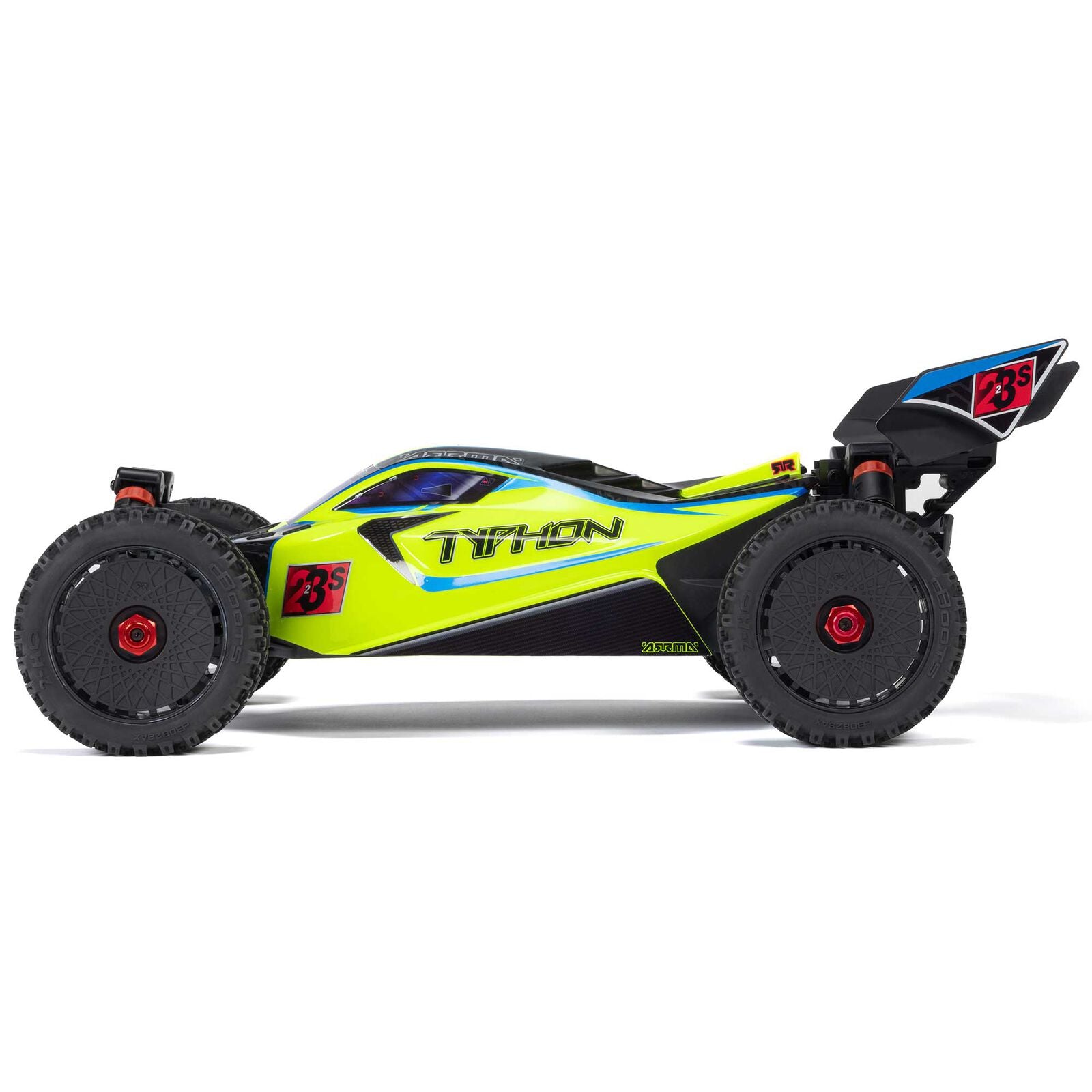 Arrma Typhon 223S 1/8 BLX Brushless RTR 4WD Buggy (Yellow) w/SLT3 2.4GHz Radio & DSC