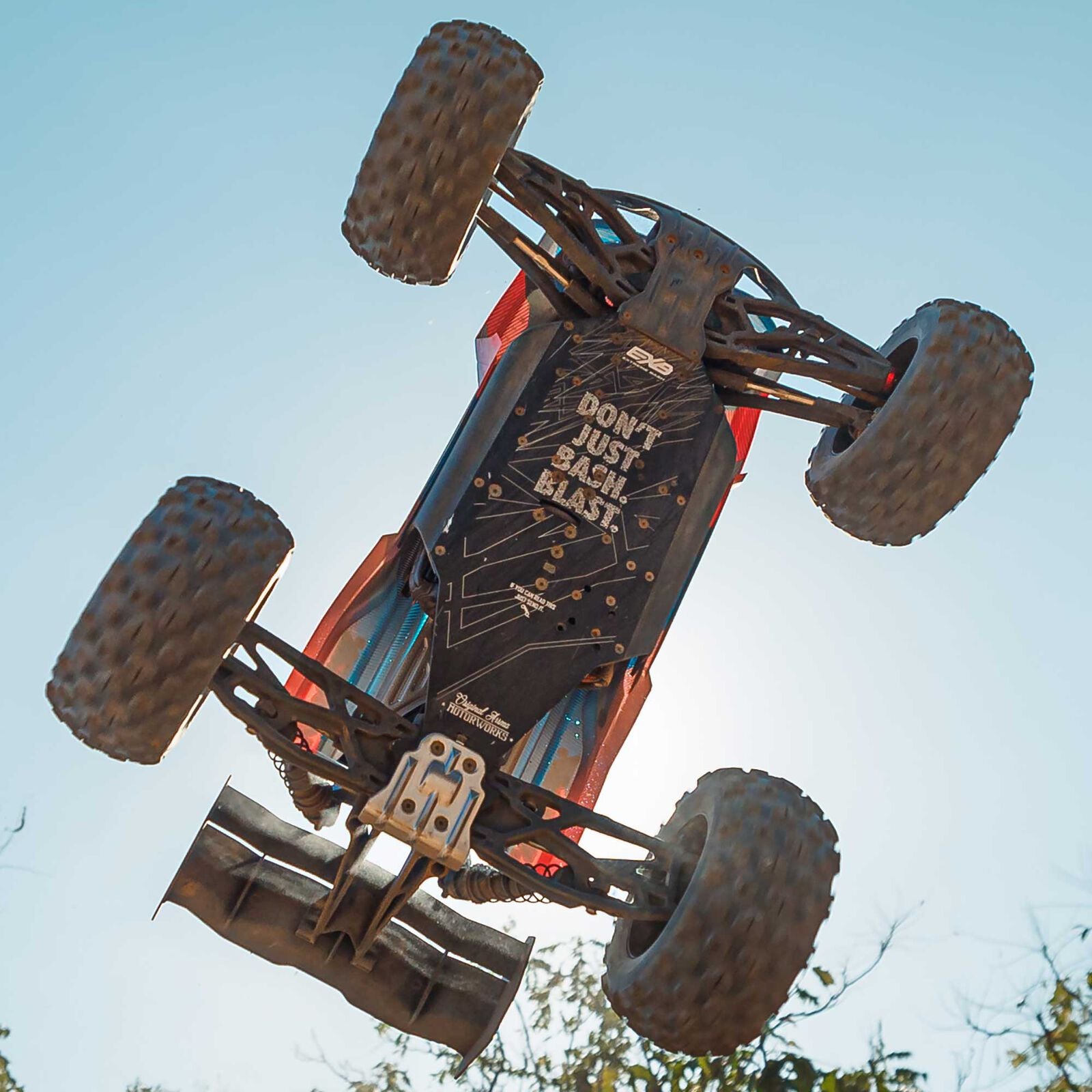 Arrma Kraton 6S BLX RTR 1/8 4WD Brushless Monster Truck (Blue/Orange) (V6) w/SLT3 2.4GHz Radio