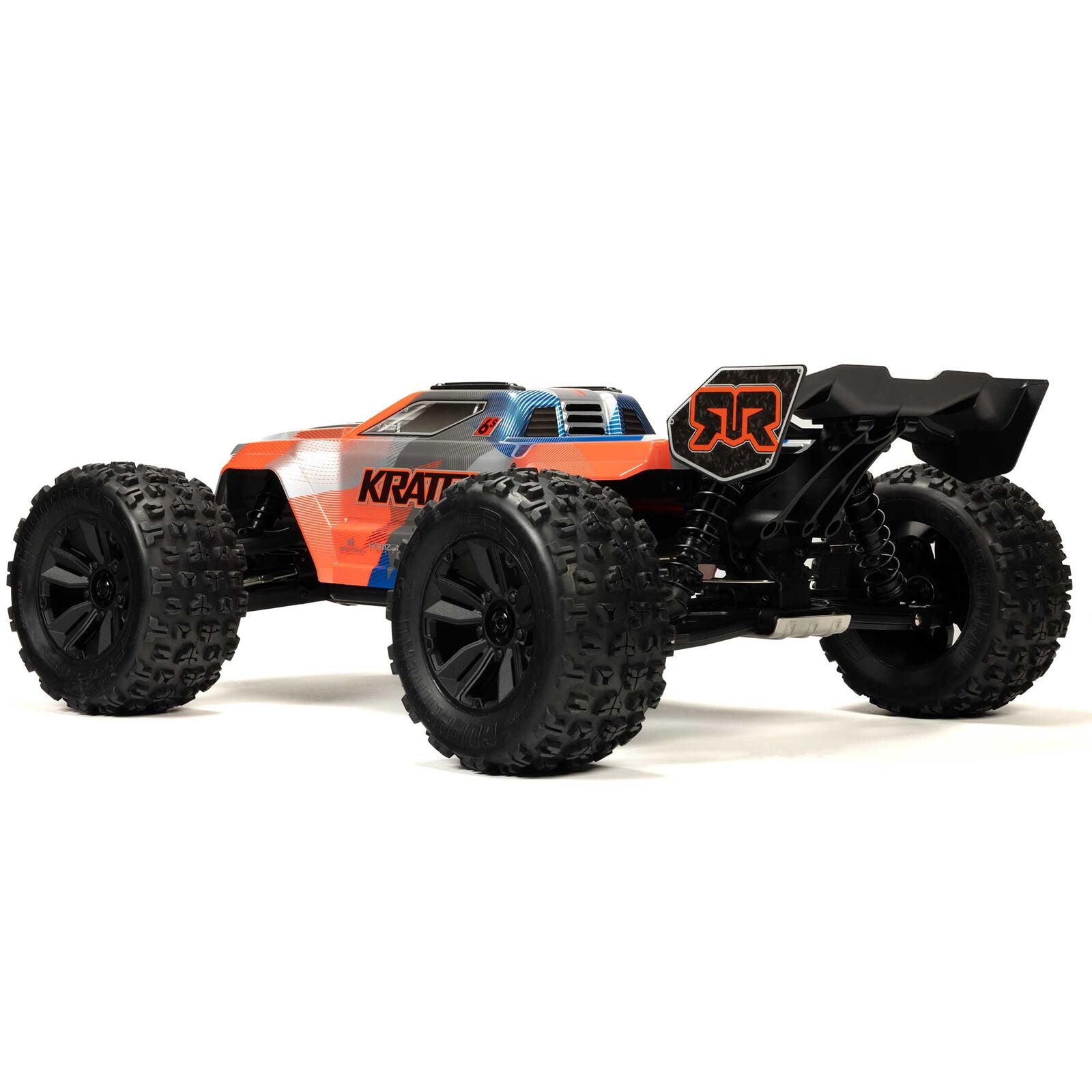 Arrma Kraton 6S BLX RTR 1/8 4WD Brushless Monster Truck (Blue/Orange) (V6) w/SLT3 2.4GHz Radio