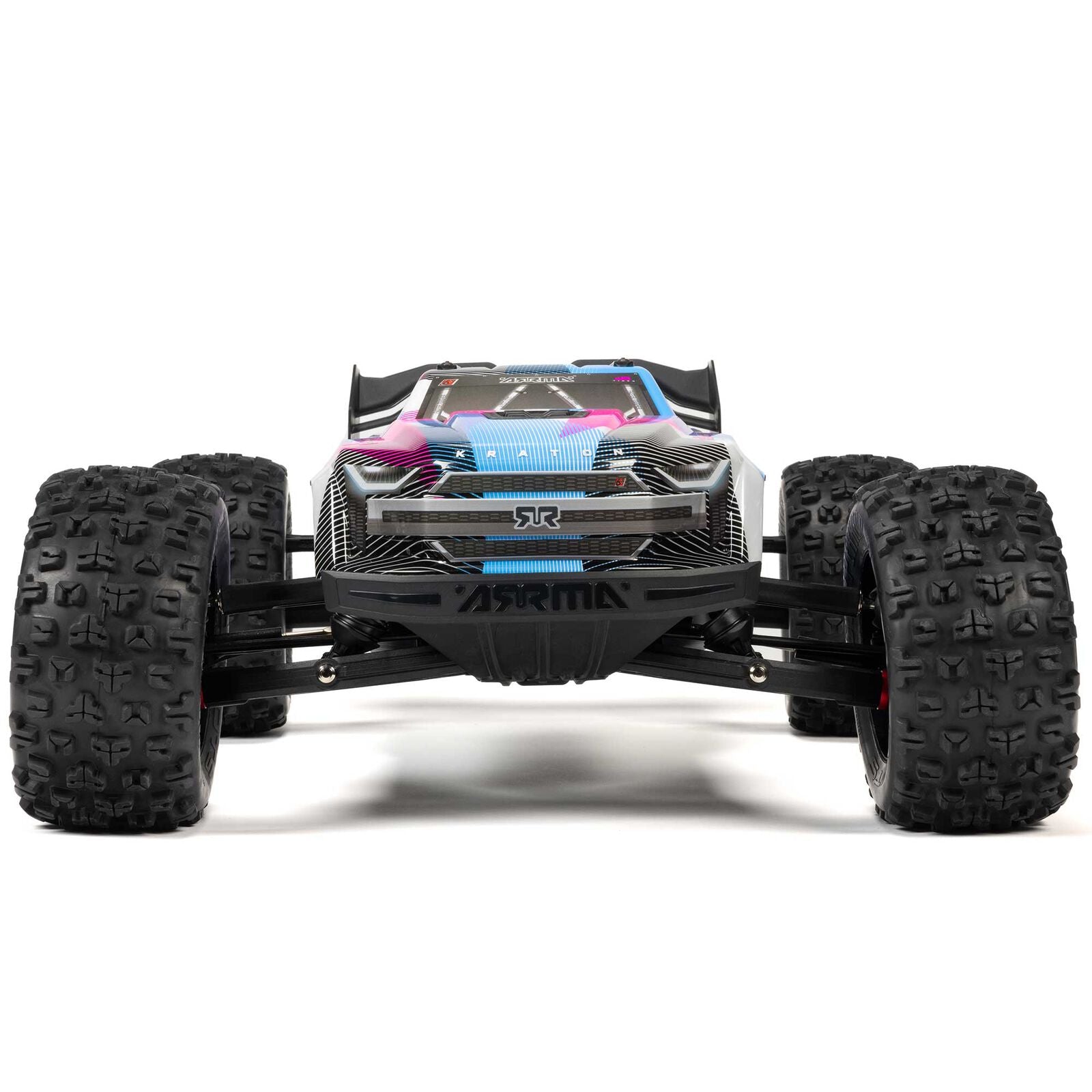 Arrma Kraton 6S BLX RTR 1/8 4WD Brushless Monster Truck (Blue/Pink) (V6) w/SLT3 2.4GHz Radio