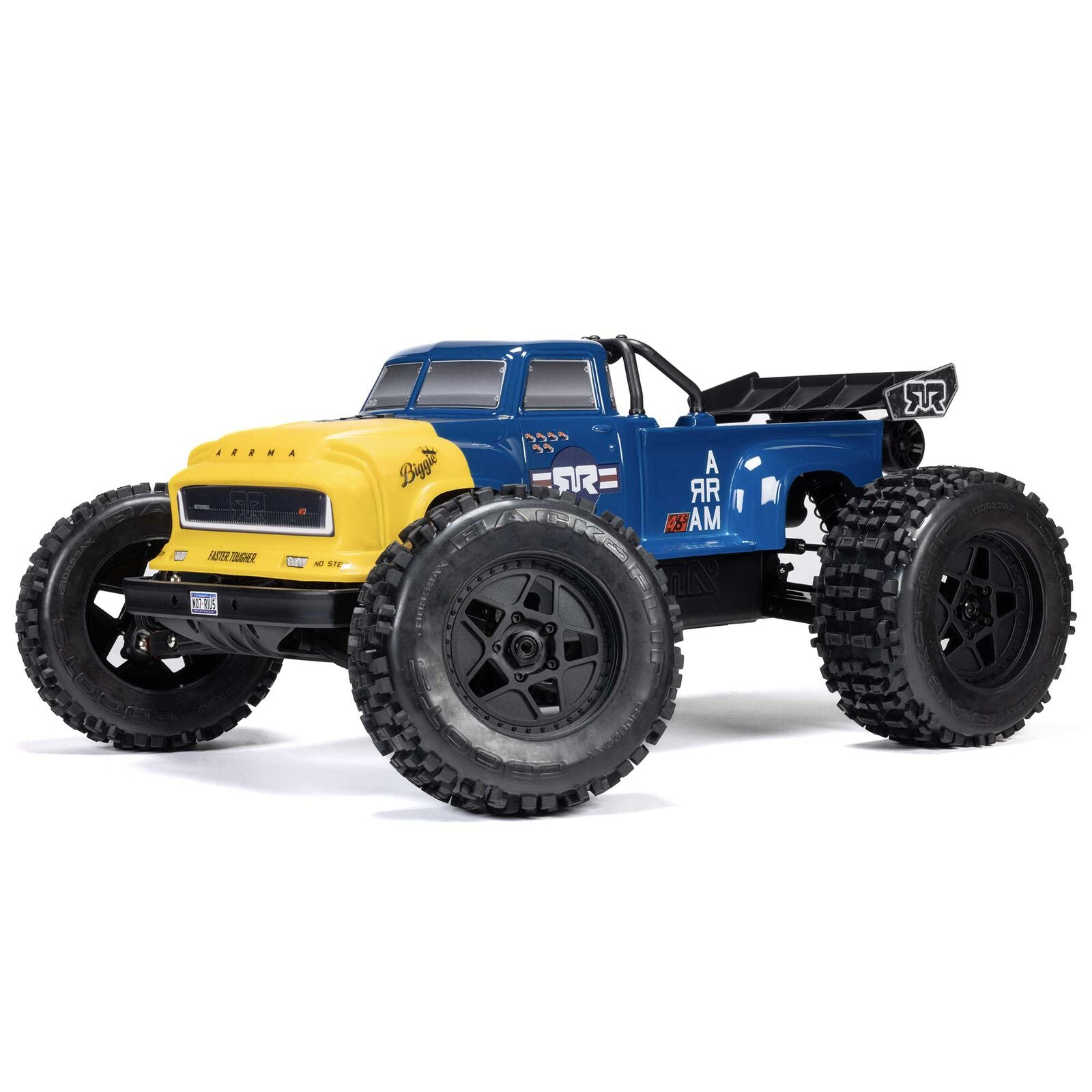 Arrma Notorious 6S BLX Brushless RTR 1/8 Monster Stunt Truck (Blue) (V6) w/SLT3 2.4GHz Radio