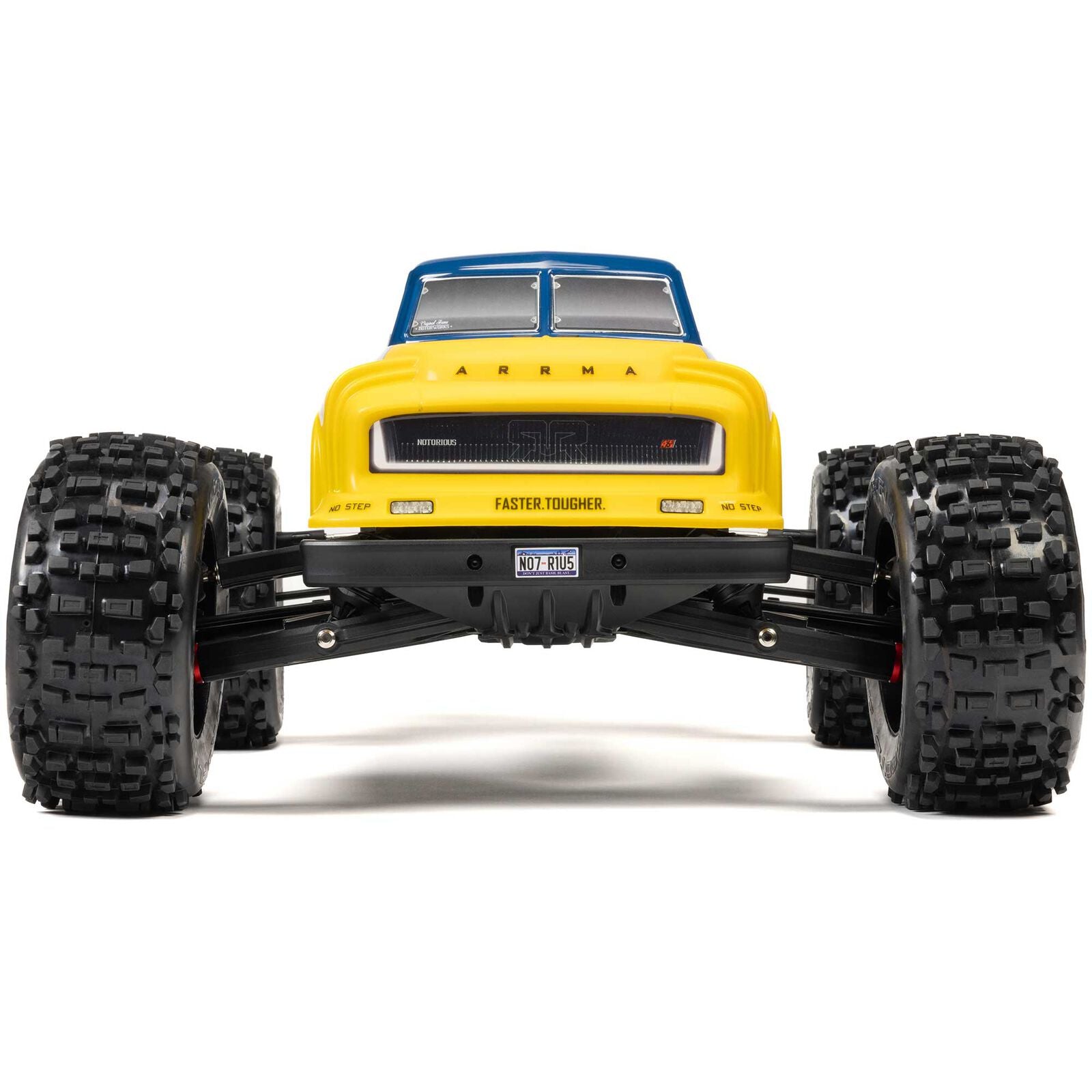 Arrma Notorious 6S BLX Brushless RTR 1/8 Monster Stunt Truck (Blue) (V6) w/SLT3 2.4GHz Radio