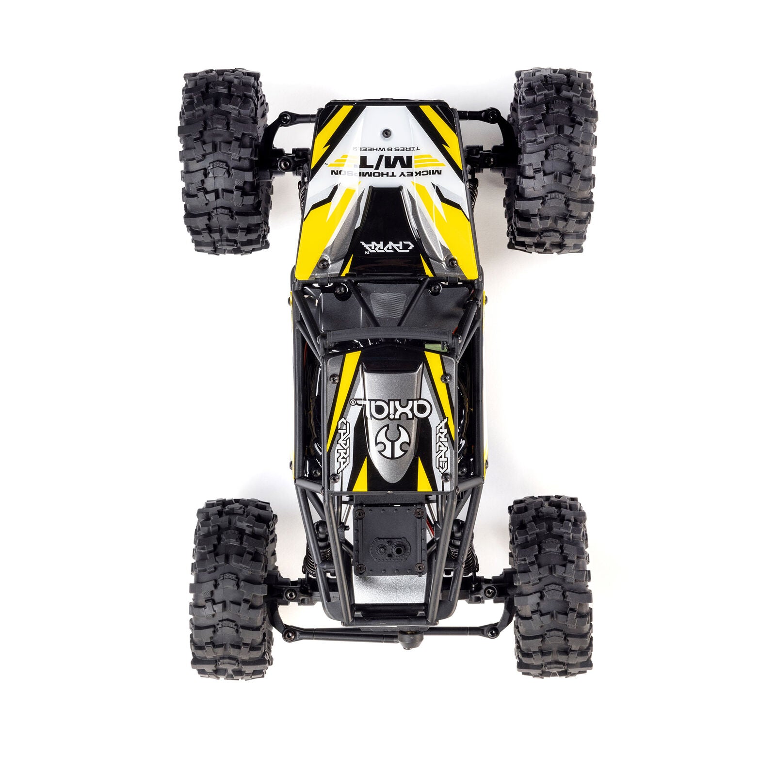 Axial UTB18 Capra 4WS 1/18 RTR 4WD Unlimited Trail Buggy (Yellow) w/2.4GHz Radio, Battery & Charger