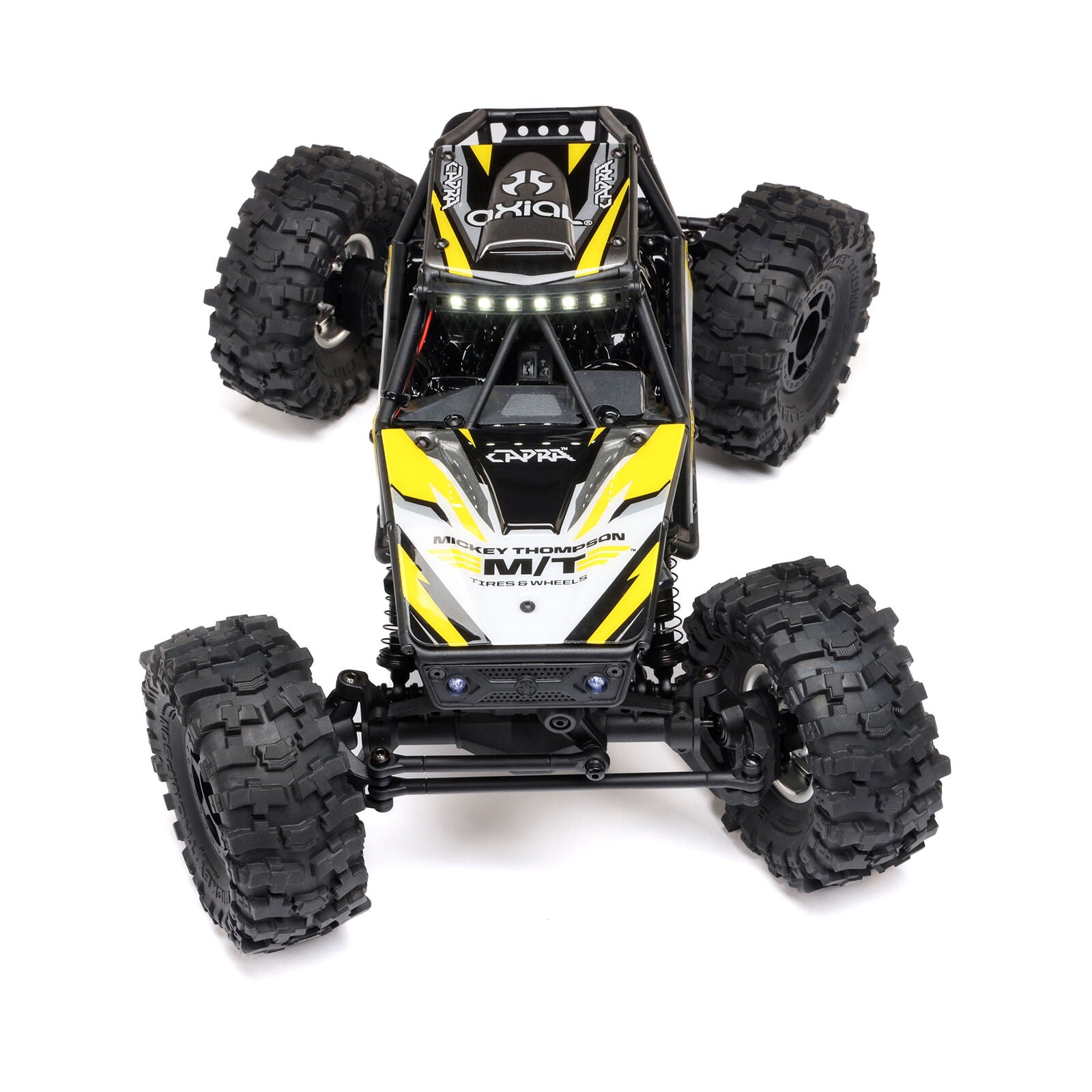 Axial UTB18 Capra 4WS 1/18 RTR 4WD Unlimited Trail Buggy (Yellow) w/2.4GHz Radio, Battery & Charger