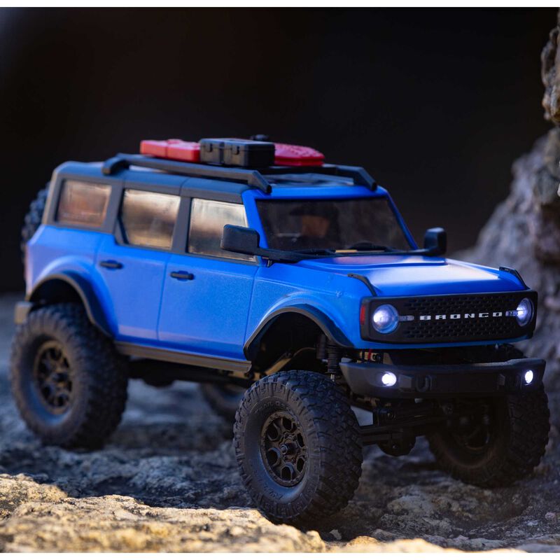 Axial SCX24 2021 Ford Bronco Hard Body 1/24 4WD RTR Scale Mini Crawler w/2.4GHz Radio