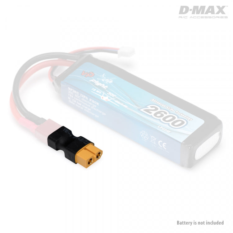 D-Max Connector Adapter T-Plug (male) - XT60 (female)