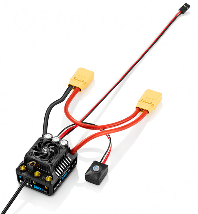 Hobbywing EzRun MAX8 G2S 160A 3-6S Sensored WP ESC 1/8