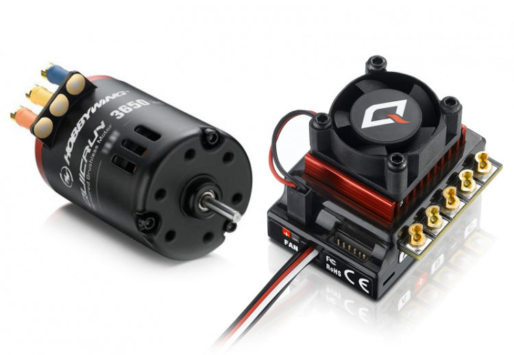 Hobbywing QuicRun Combo 10BL120 G2 Sensor - 3650SD 10.5T 3600kV G2 1/10