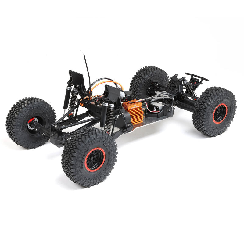 Losi Hammer Rey U4 1/10 RTR 4WD Brushless Rock Racer Truck (Green) w/2.4GHz Radio, AVC & SMART