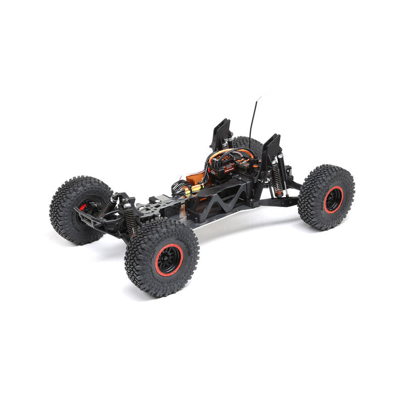 Losi Hammer Rey U4 1/10 RTR 4WD Brushless Rock Racer Truck (Green) w/2.4GHz Radio, AVC & SMART