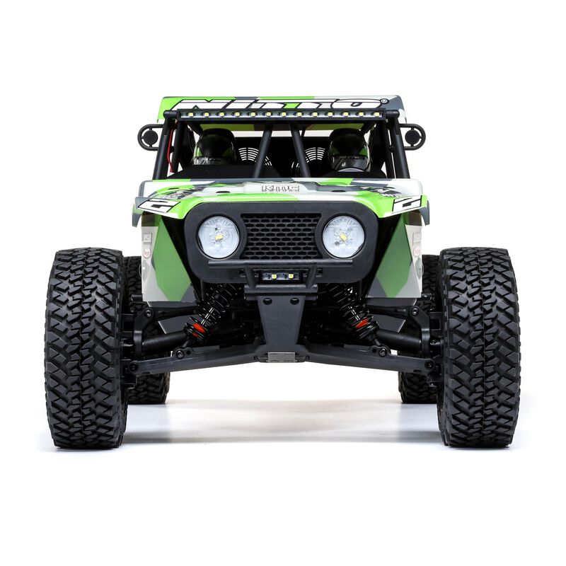 Losi Hammer Rey U4 1/10 RTR 4WD Brushless Rock Racer Truck (Green) w/2.4GHz Radio, AVC & SMART