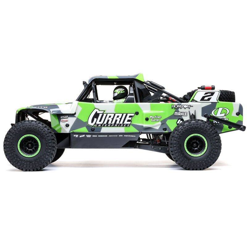 Losi Hammer Rey U4 1/10 RTR 4WD Brushless Rock Racer Truck (Green) w/2.4GHz Radio, AVC & SMART