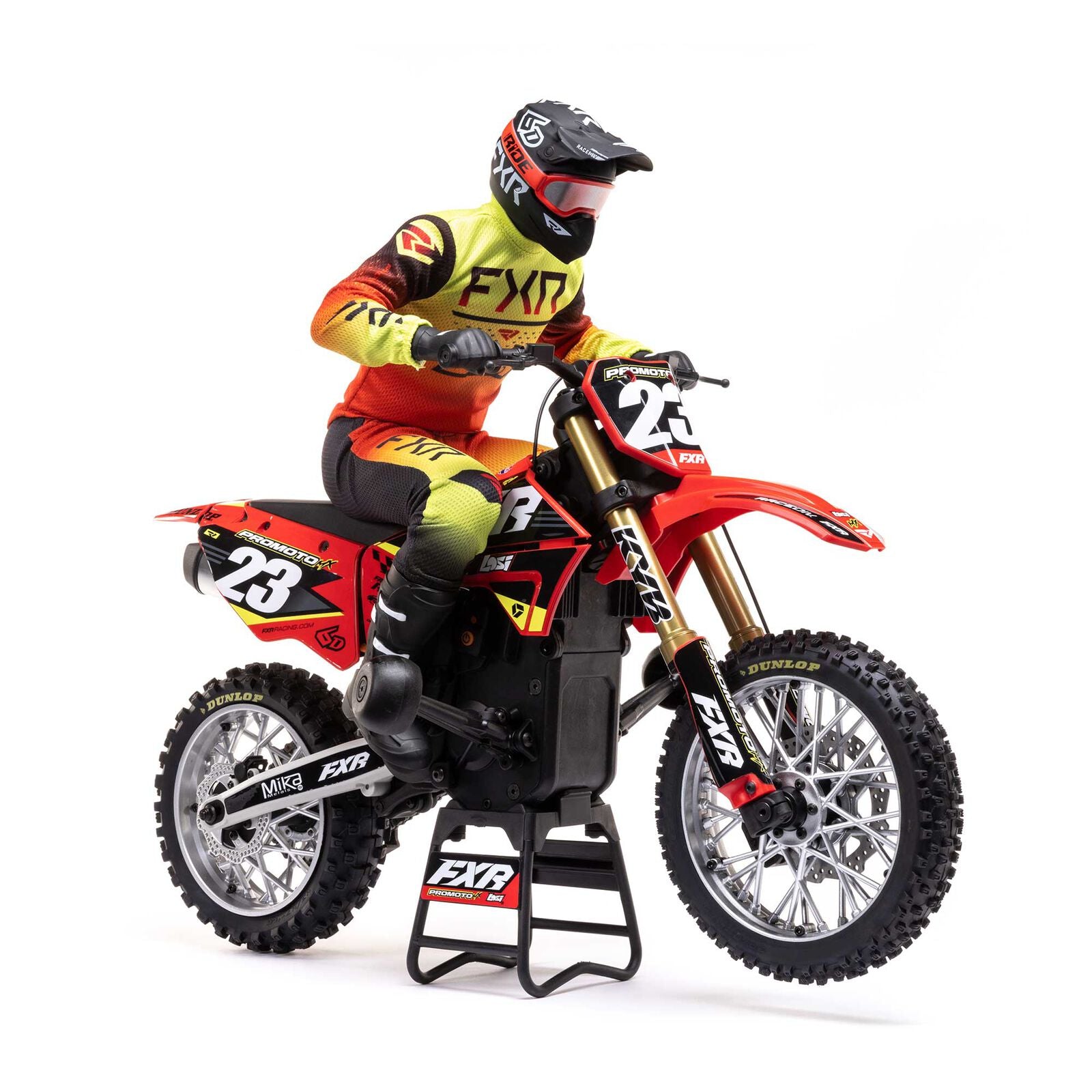 Losi Promoto-MX RTR 1/4 Brushless Dirt Bike (FXR) w/2.4GHz DX3PM Radio & MS6X System