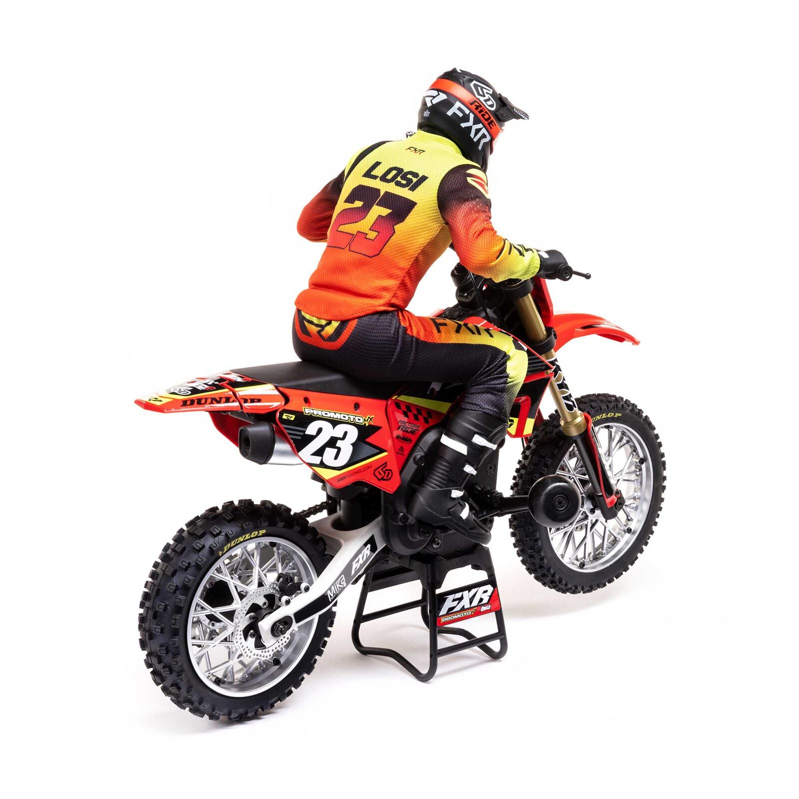 Losi Promoto-MX RTR 1/4 Brushless Dirt Bike (FXR) w/2.4GHz DX3PM Radio & MS6X System