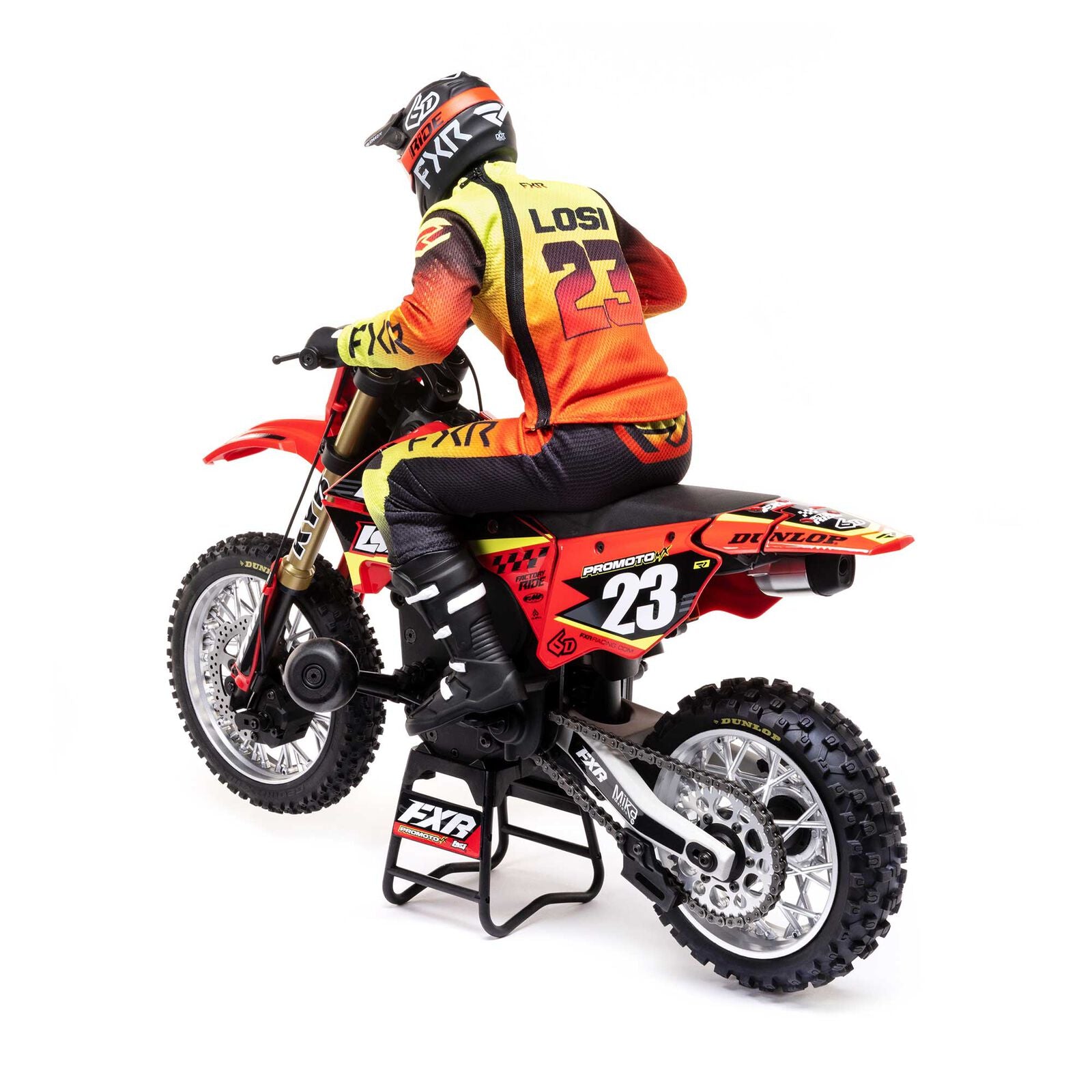 Losi Promoto-MX RTR 1/4 Brushless Dirt Bike (FXR) w/2.4GHz DX3PM Radio & MS6X System