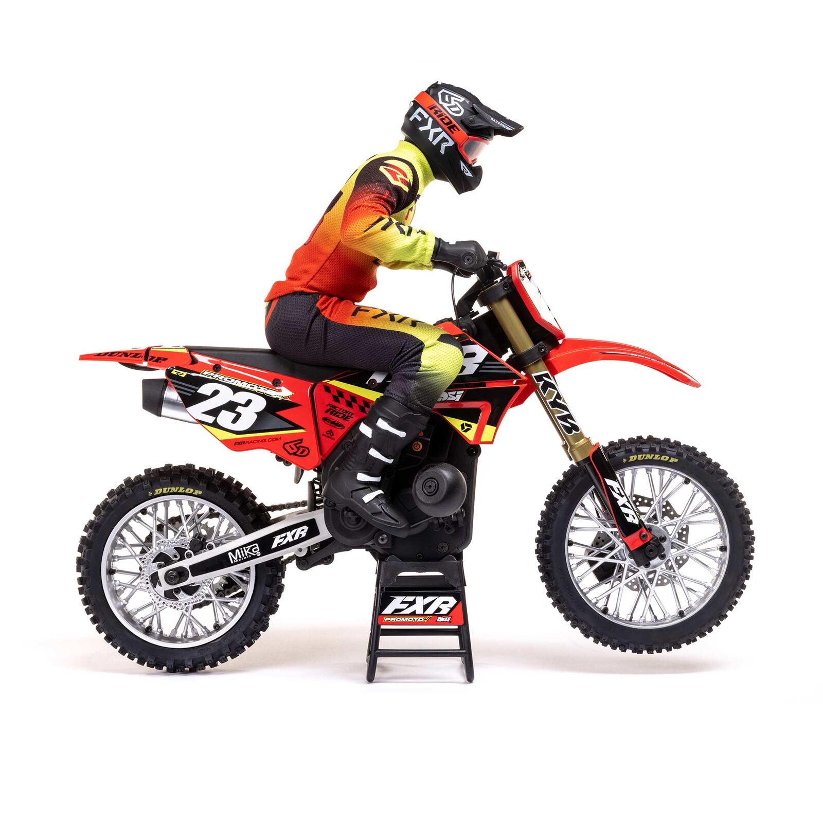 Losi Promoto-MX RTR 1/4 Brushless Dirt Bike (FXR) w/2.4GHz DX3PM Radio & MS6X System