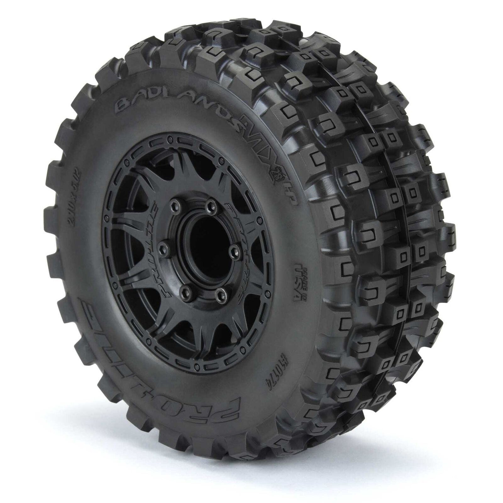 Proline 1/10 Badlands MX28 BELTED F/R 2.8" MT Tires MTD 12mm/14mm Raid (2)