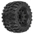 Pro-Line 1/10 Hyrax F/R 2.8" MT Tires Mounted 12mm/14mm Black Raid (2)