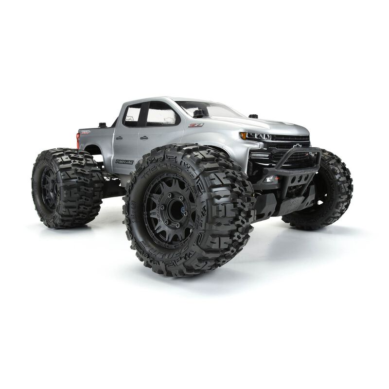 Pro-Line 1/10 Trencher F/R 2.8" MT Tires Mounted 12mm/14mm Black Raid (2)