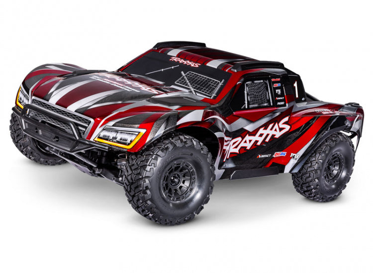 Traxxas Maxx® Slash® 6S 1/10 RTR 4x4 Brushless Short Course Truck (Red) w/TQi™ 2.4GHz Radio & Link Module