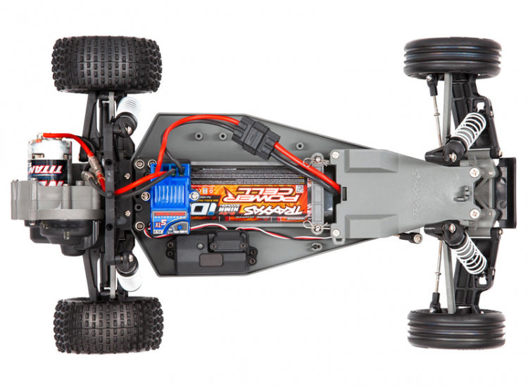 Traxxas Bandit 2WD 1/10 RTR TQ Red - with USB-C charger/7cell NiMH 3000mAh