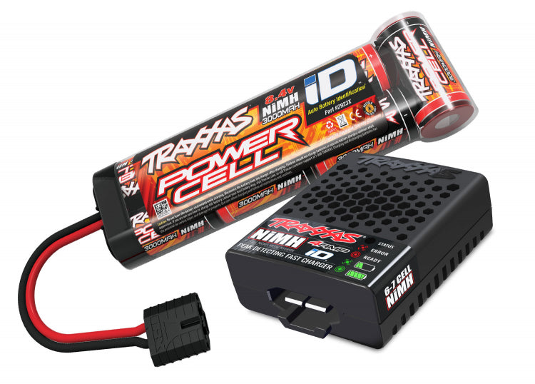 Traxxas Bandit 2WD 1/10 RTR TQ Red - with USB-C charger/7cell NiMH 3000mAh