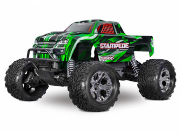 Traxxas Stampede BL-2s HD RTR 1/10 2WD Brushless Monster Truck (Blue) w/BL-2s ESC & TQ 2.4GHz Radio - Δώρο μπαταρία lipo & φορτιστής