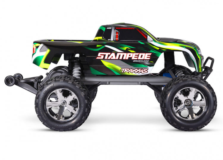 Traxxas Stampede BL-2s HD RTR 1/10 2WD Brushless Monster Truck (Blue) w/BL-2s ESC & TQ 2.4GHz Radio - Δώρο μπαταρία lipo & φορτιστής