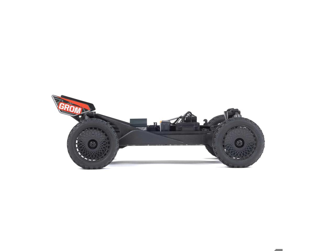 Arrma Typhon Grom MEGA 4WD 380 Brushed 1/18 Buggy RTR (Blue/Silver) w/SLT2 2.4GHz Radio, Battery & Charger