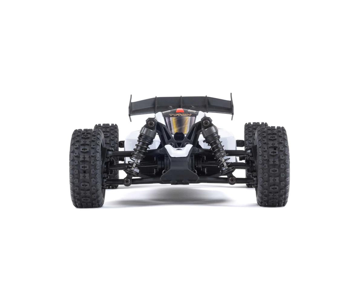 Arrma Typhon Grom MEGA 4WD 380 Brushed 1/18 Buggy RTR (Red/White) w/SLT2 2.4GHz Radio, Battery & Charger