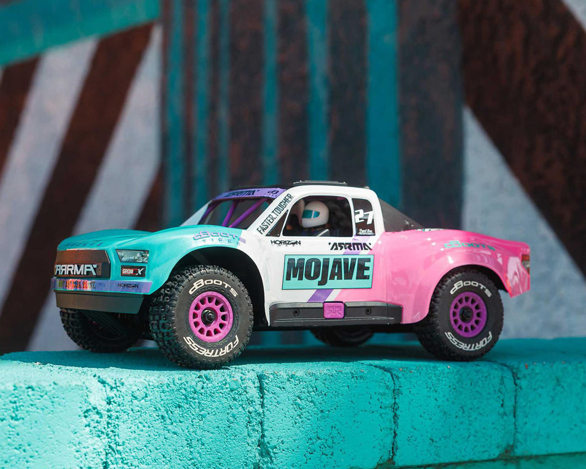 Arrma Mojave Grom 223S BLX 1/18 Brushless RTR 4WD Desert Truck w/SLT2 2.4GHz Radio, DSC, Battery & Charger Included