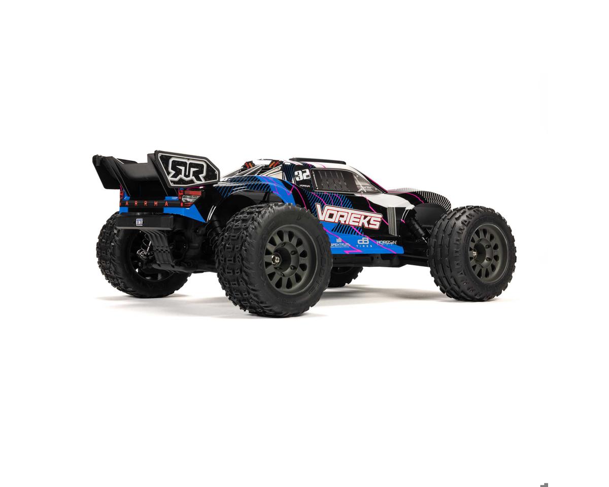 Arrma Vorteks 2WD MEGA 550 RTR Brushed 1/10 Off-Road Stadium Truck (Blue) w/SLT2 2.4GHz Radio