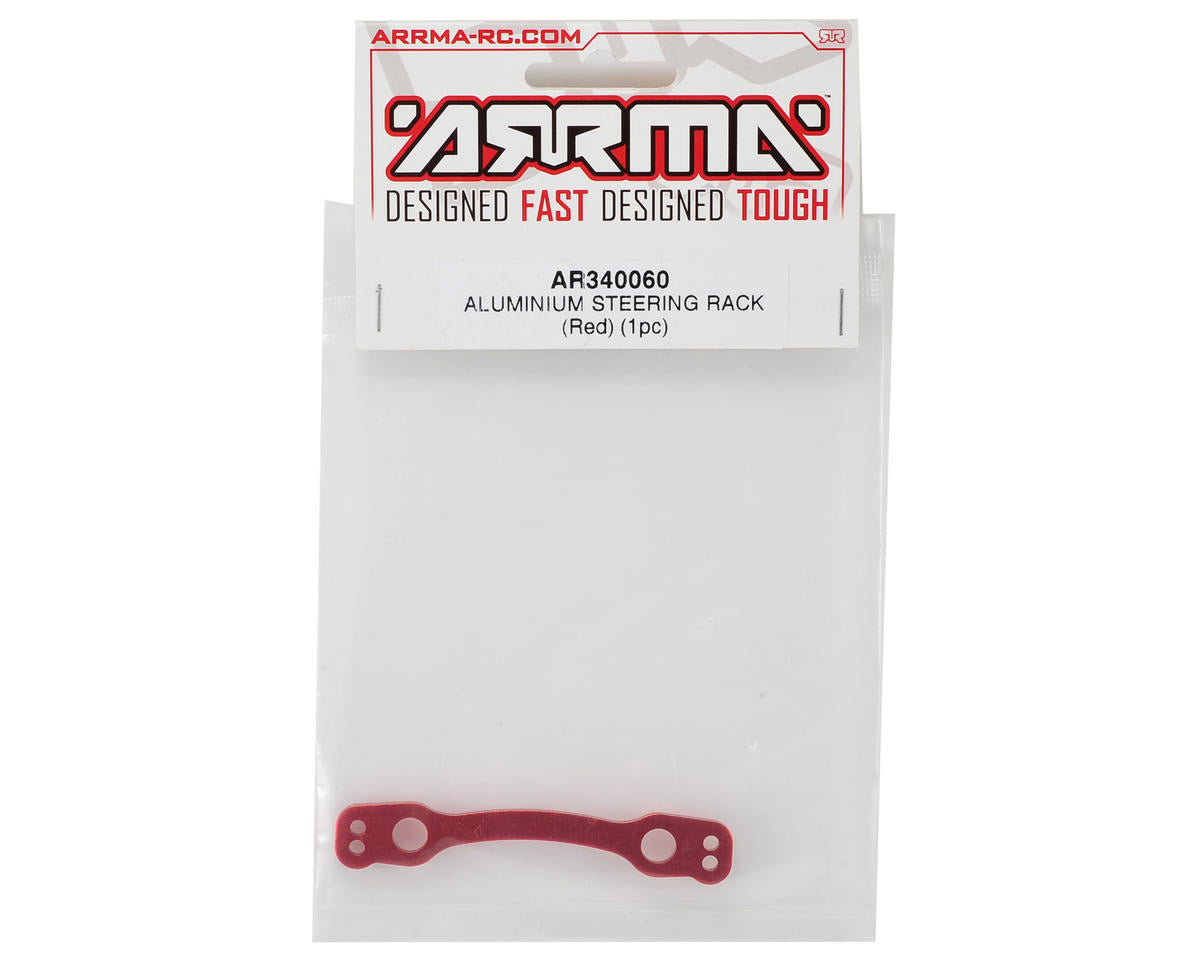 Arrma Aluminum Steering Rack (Red)