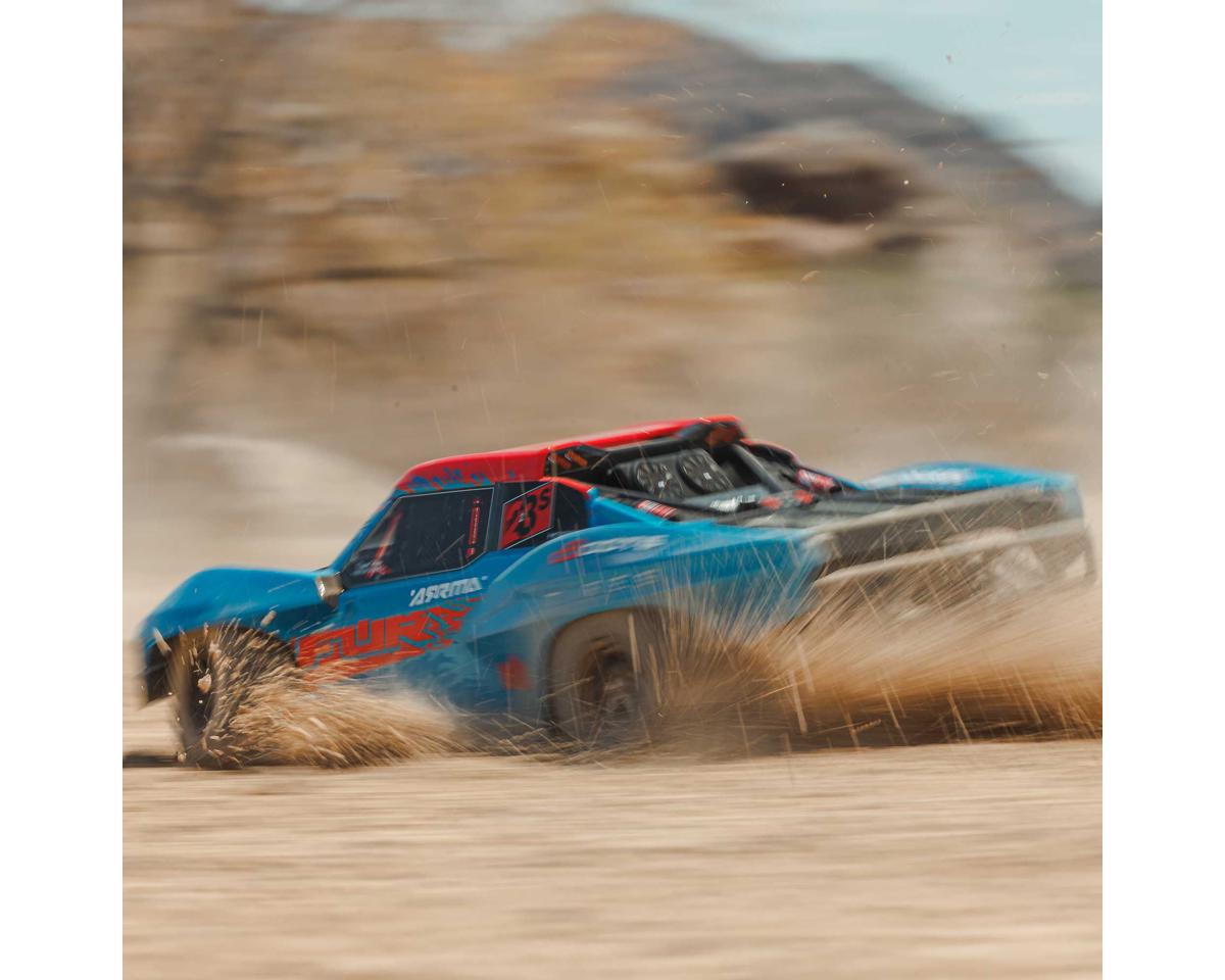 Arrma Fury 223S BLX 1/10 Brushless RTR 2WD Short Course Truck (Blue) w/SLT2 2.4GHz Radio & DSC