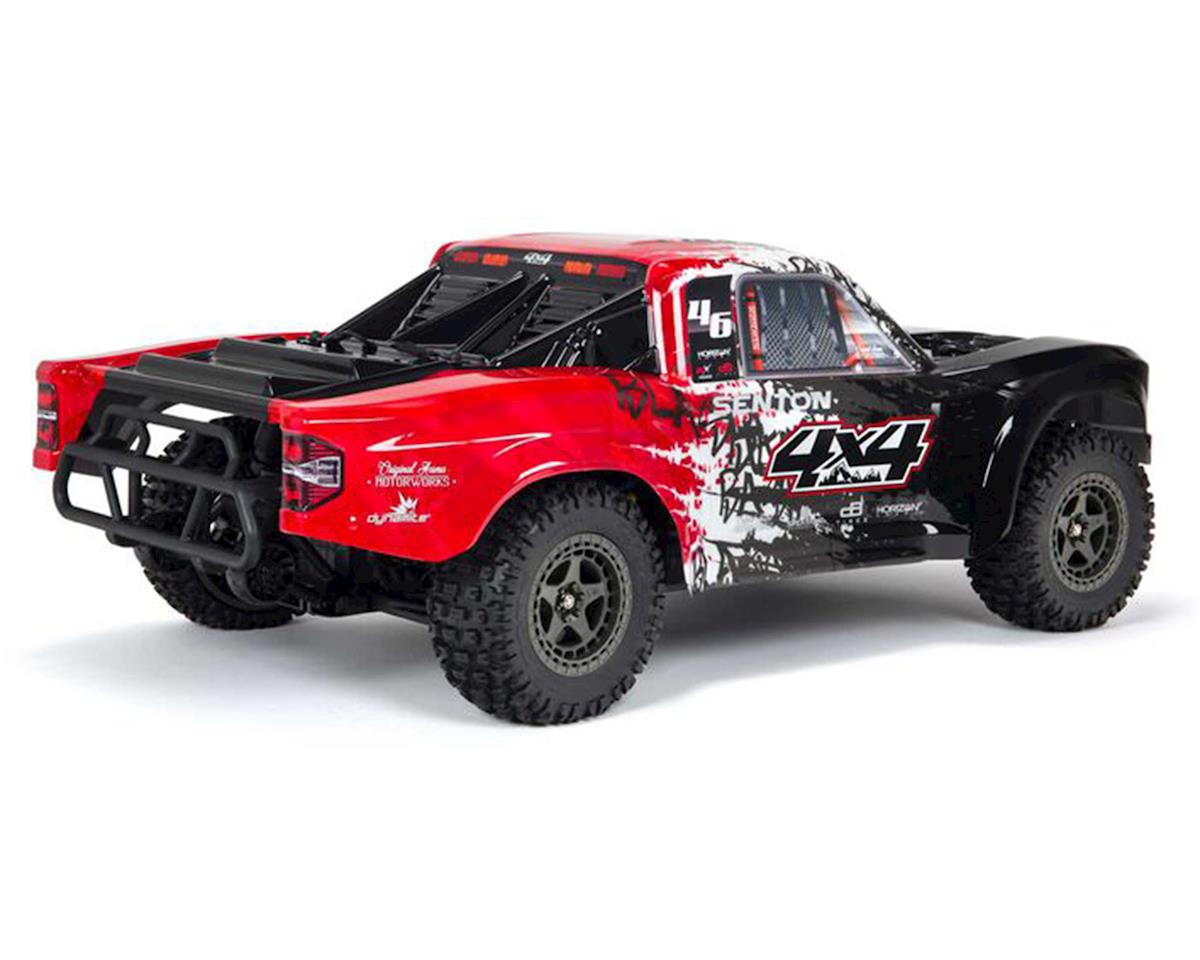 Arrma Senton 4X4 V3 3S BLX 1/10 RTR Brushless Short Course Truck (Red) w/Spektrum SLT3 2.4GHz Radio