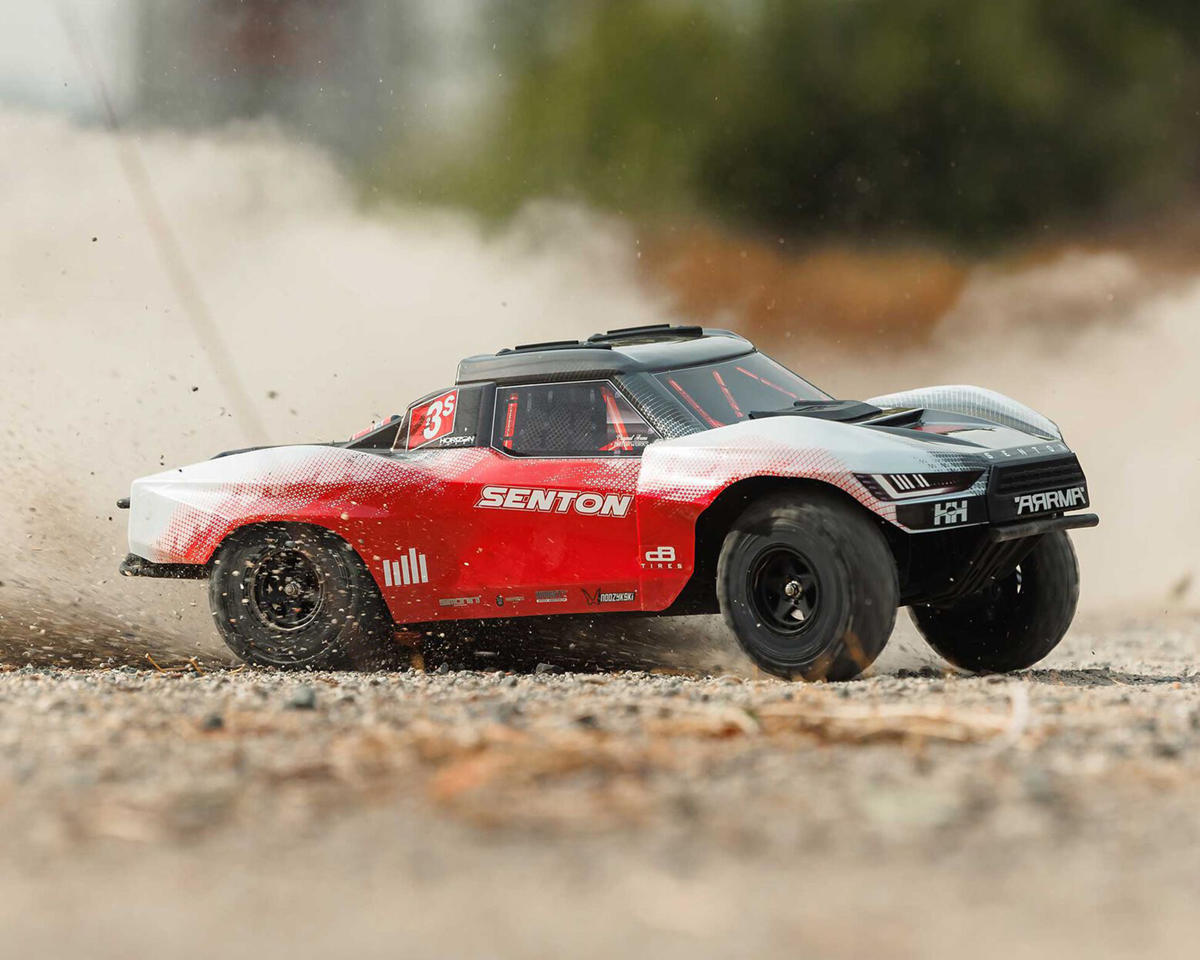 Arrma Senton 223S 1/10 BLX Brushless RTR 4WD Short Course Truck (Red)