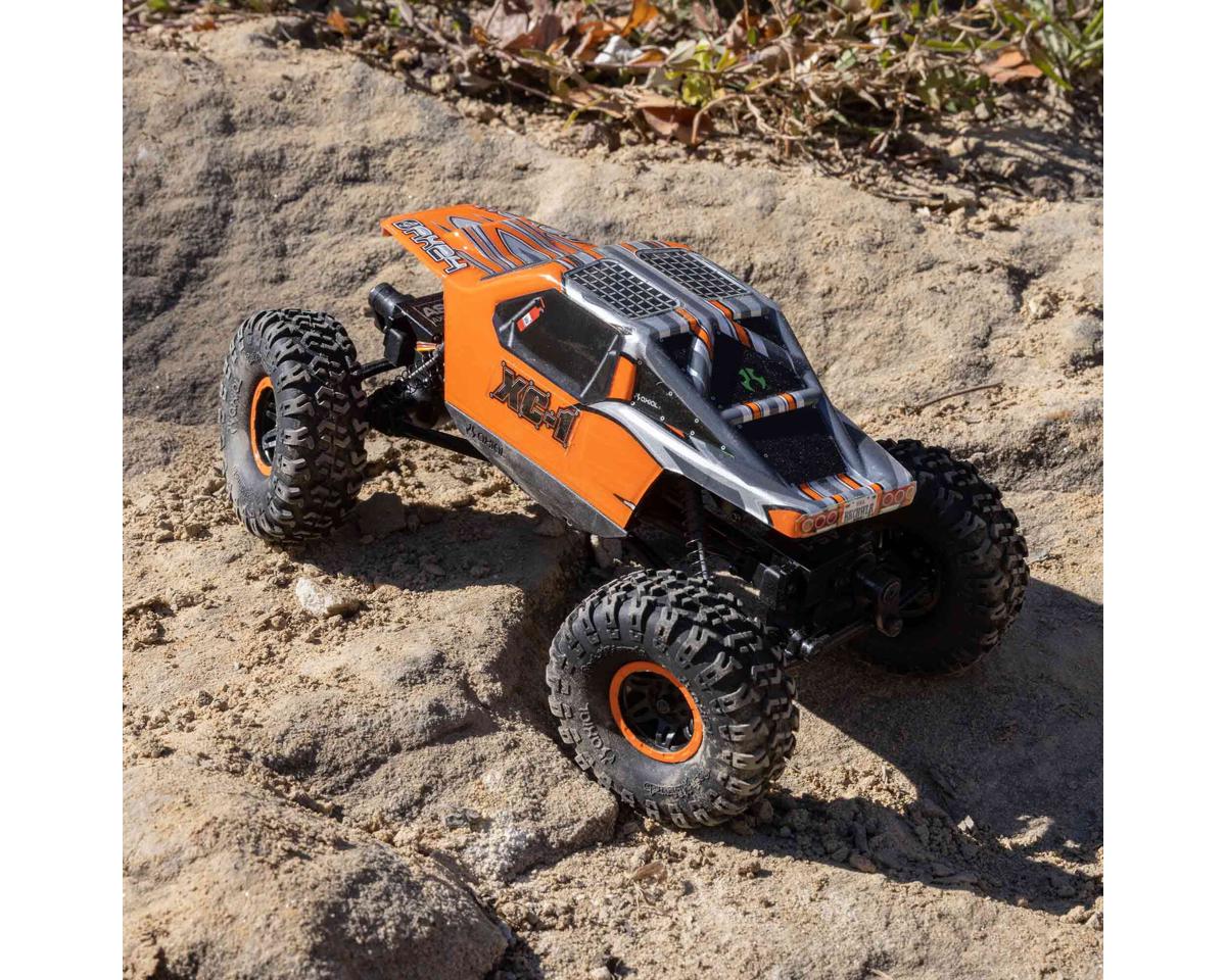 Axial AX24 XC-1 1/24 4WD RTR 4WS Mini Crawler (Orange) w/2.4GHz Radio, Battery & Charger