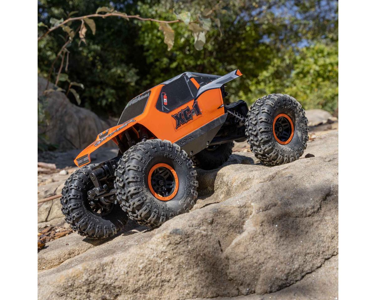 Axial AX24 XC-1 1/24 4WD RTR 4WS Mini Crawler (Orange) w/2.4GHz Radio, Battery & Charger