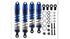 ProtonRC BIG BORE ALUMINUM Shock w/ 4mm shaft For Traxxas Rustler Slash 4x4 VXL XL5 2WD Blue