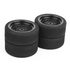 ProtonRC 1/10 12mm Hex Racing Foam Tires & Wheel Set For RC Touring Car Black